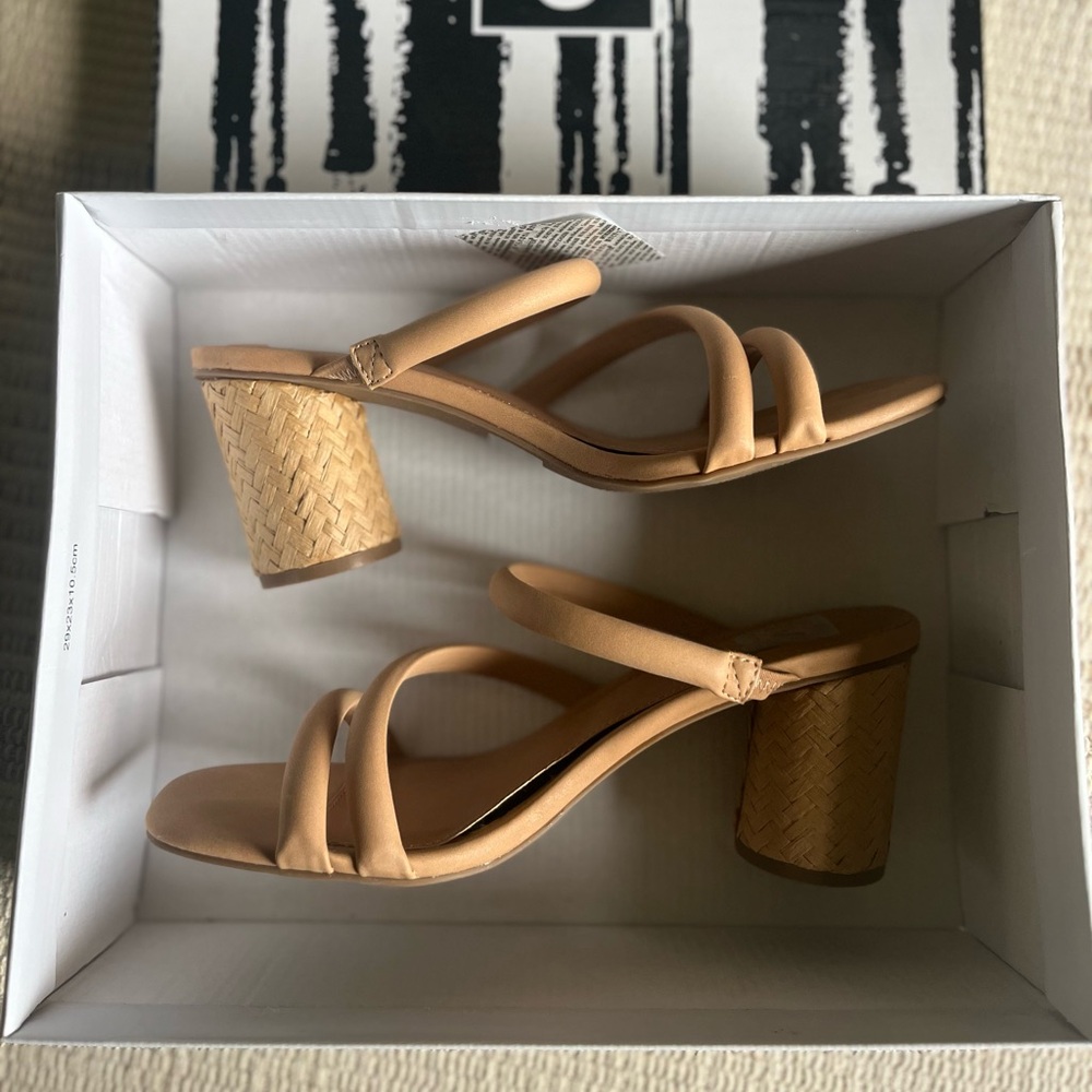 Dolce Vita Nude Heeled Sandals